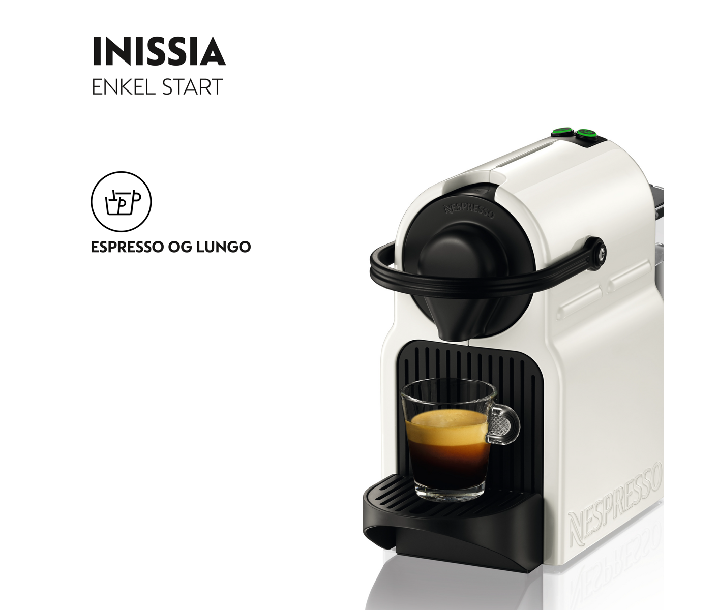 Nespresso Inissia White