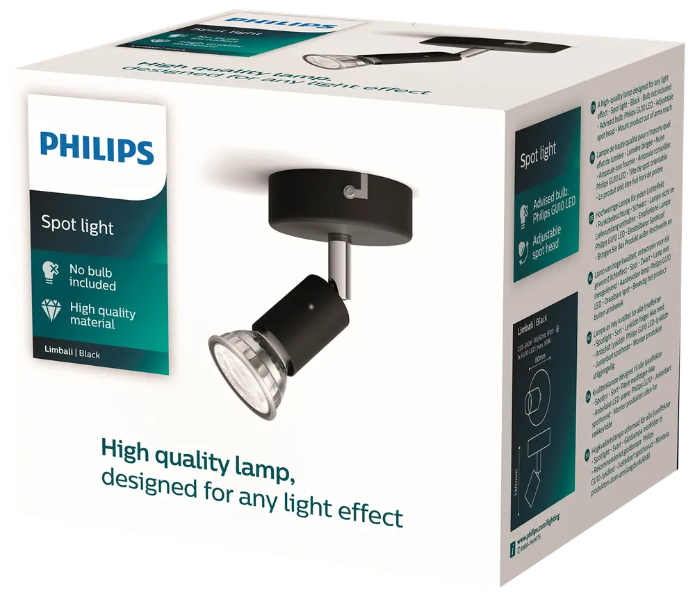 PHILIPS LIMBALI SVART 1