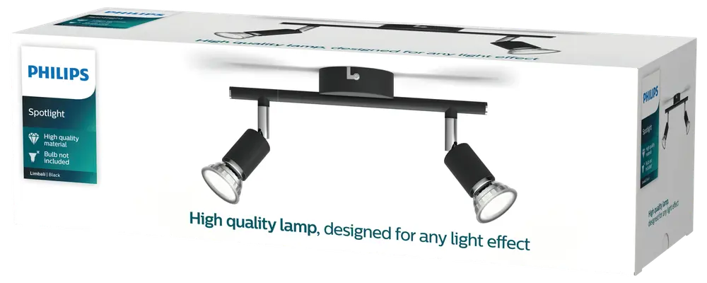 PHILIPS LIMBALI SVART 2