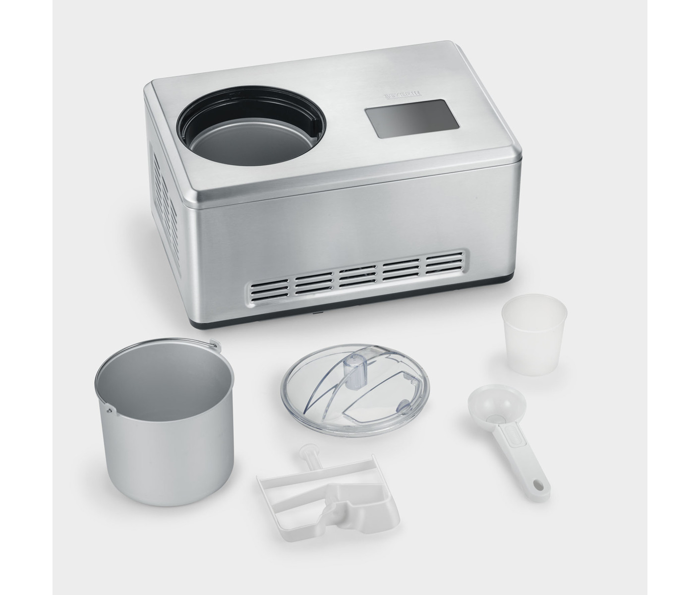 Severin Ismaskine 180w 2 liter Stål