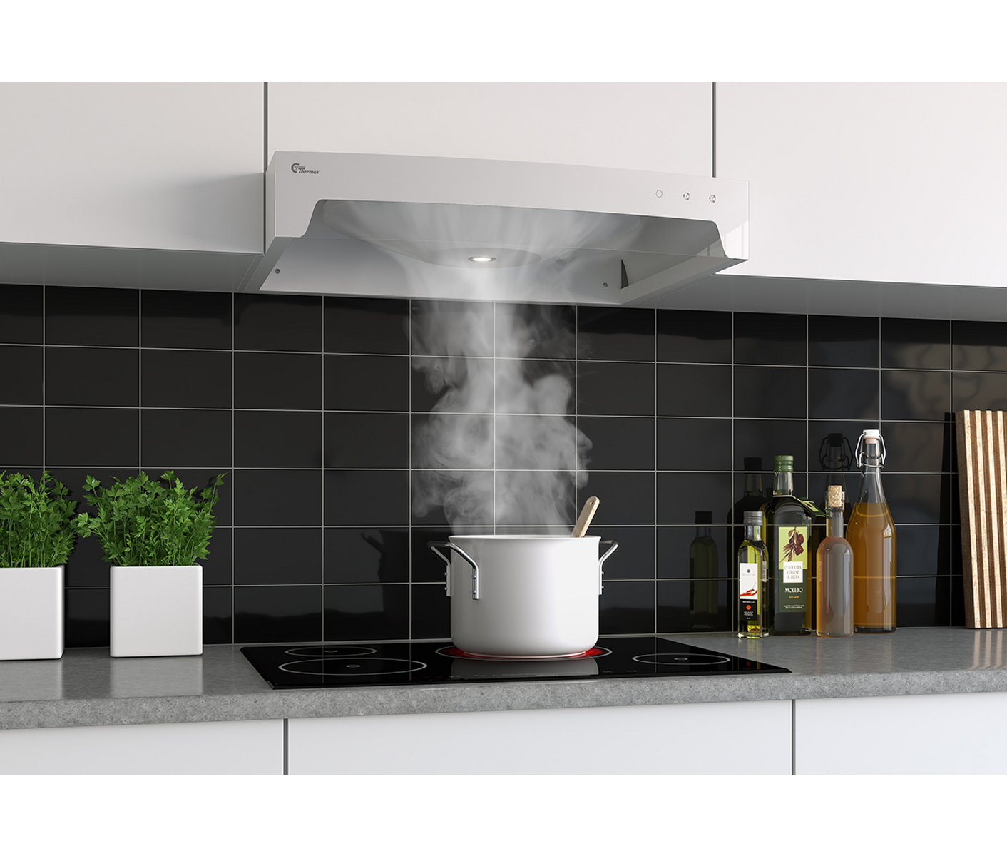 Thermex Airgrip - hvid, med motor