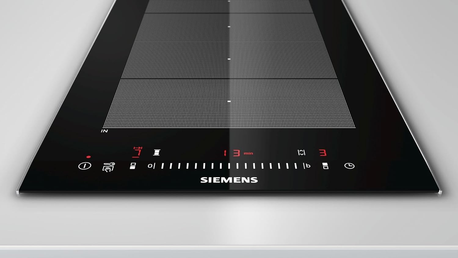 Siemens Spishäll EX801LYC1E iQ700, elektrisk, keramik, glaskeramik, 79,2 cm, Power Boost-funktion