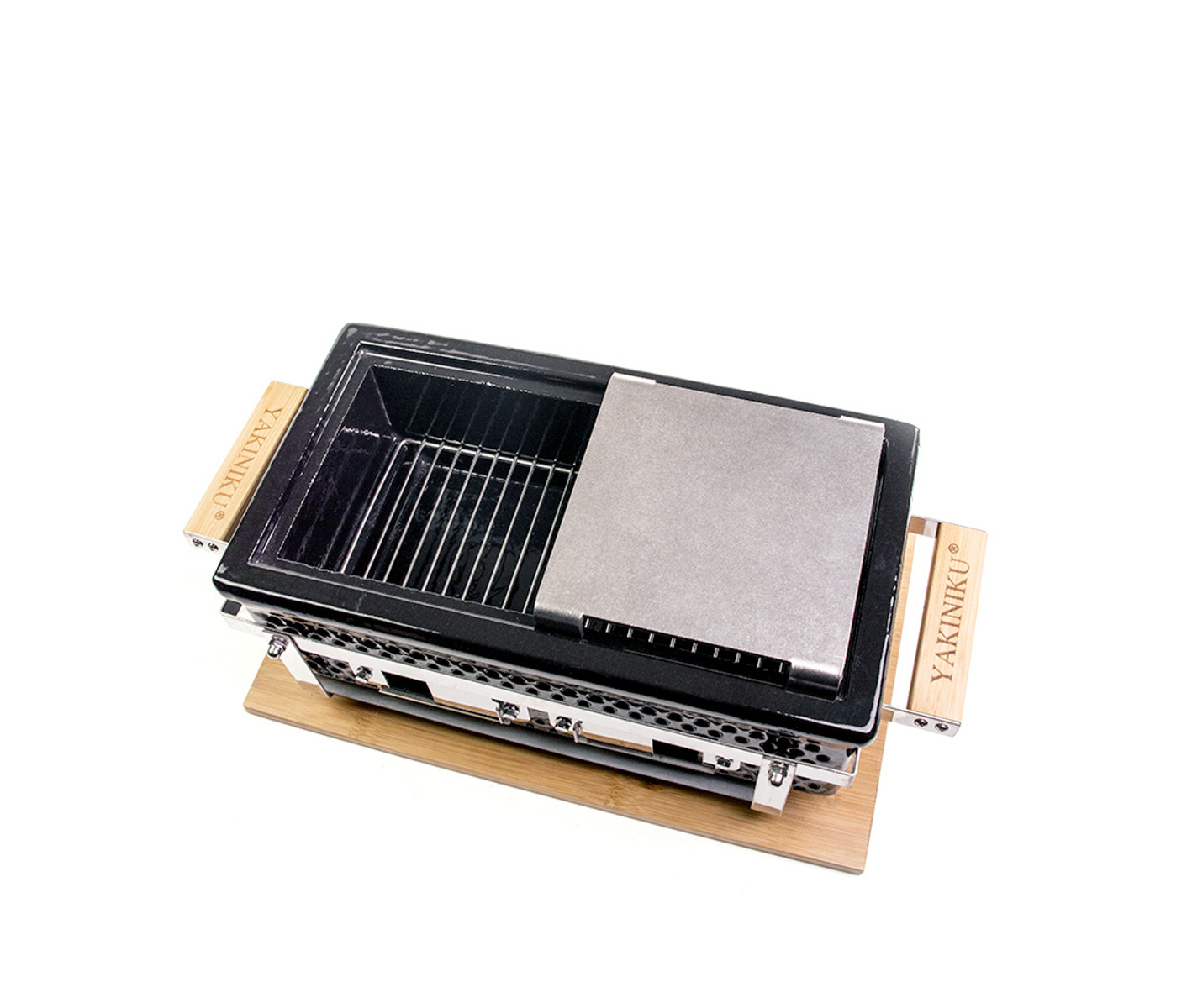 YAKINIKU Rectangular Shichirin  Teppanyaki Plate