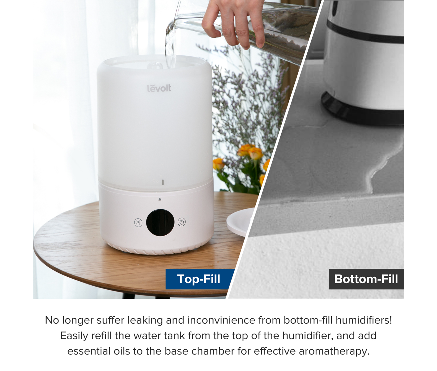 LEVOIT Levoit Dual 200S Smart Top Humidifier