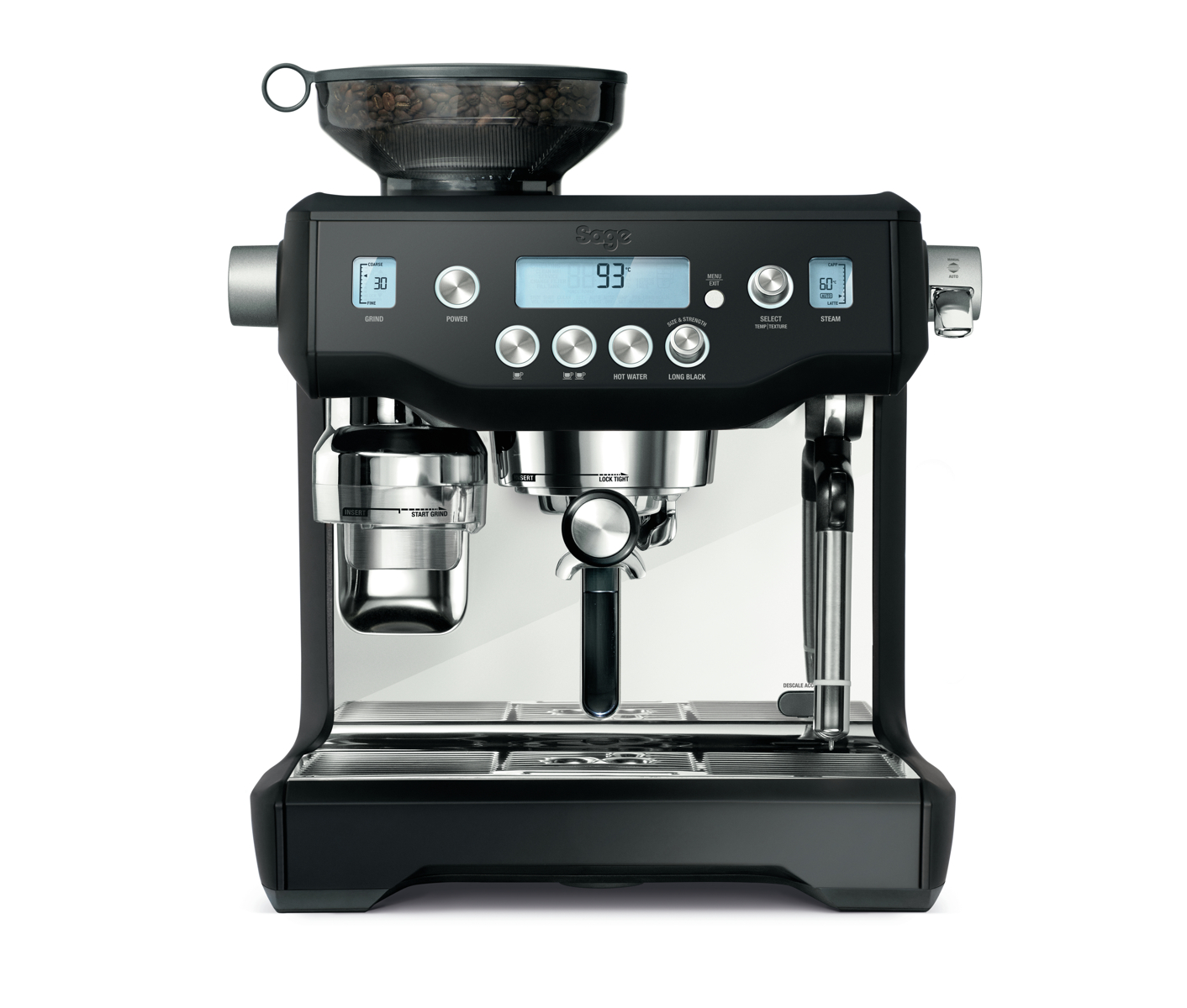 Sage Espresso machine Black Tr uffle
