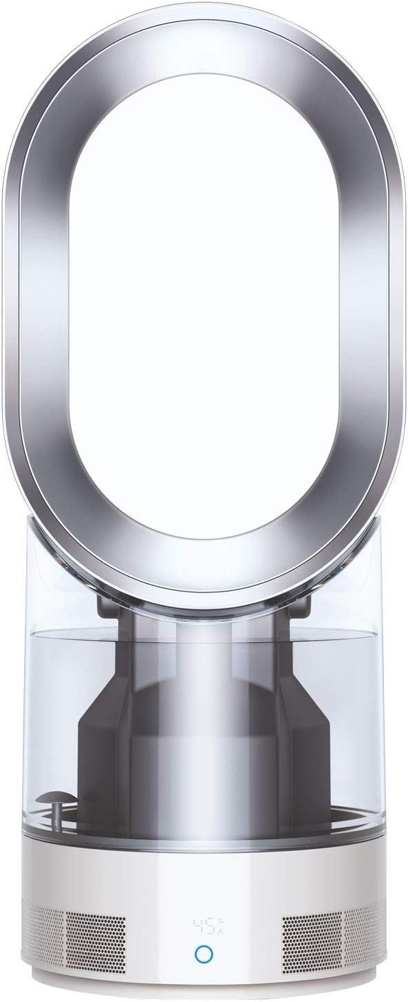 Dyson Hot+Cool Jet Focus AM09 - High Performance Cooling Fan and Fan Heater (White/Silver)