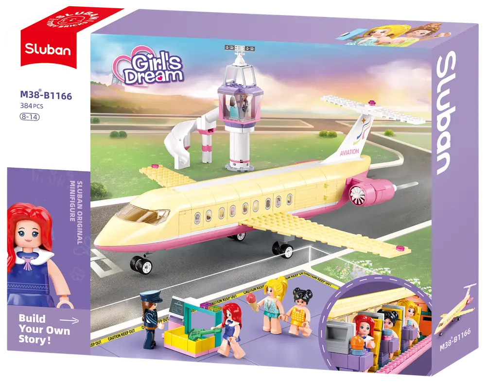 Sluban Girls Dream Fly M38-B1166 - 384 delar