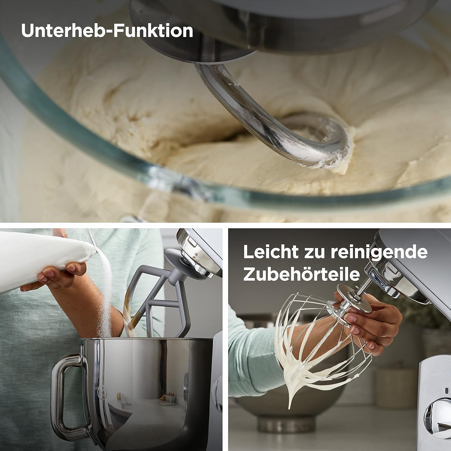 kenwood KMX750ARD Matberedare, Röd, Silver, 5 l