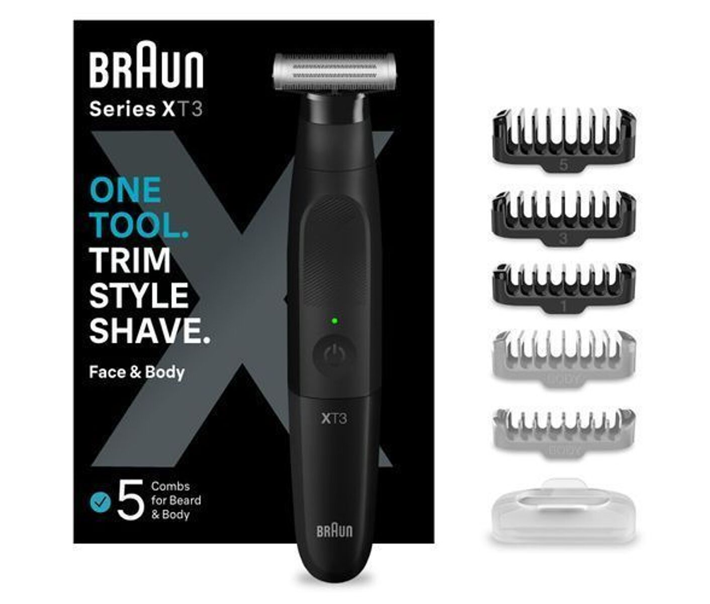 Braun BRAUN BEARD TRIMMER Styl er XT3200 Black