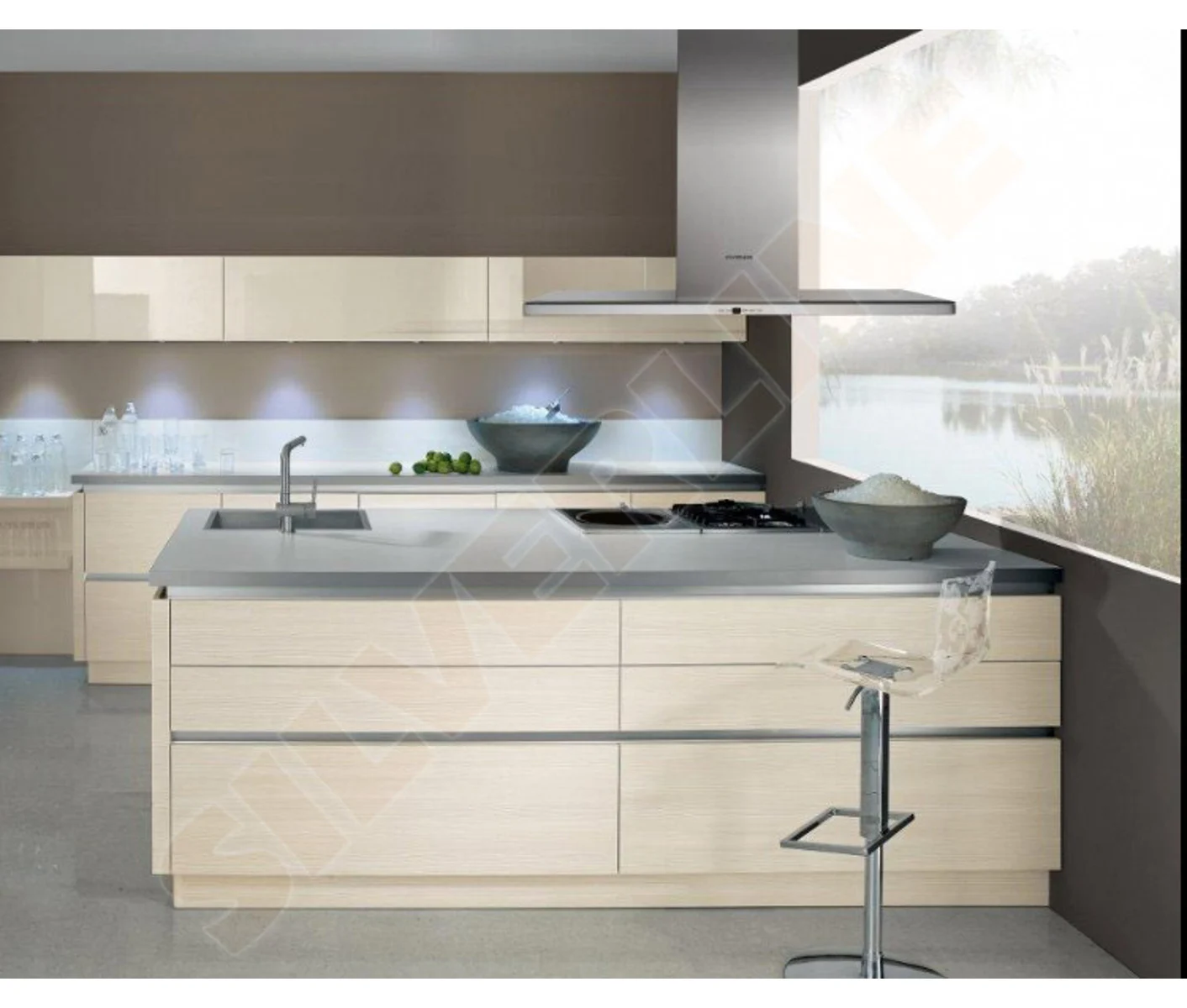 Silverline SL 4250 Nordic Dark 90cm. stål