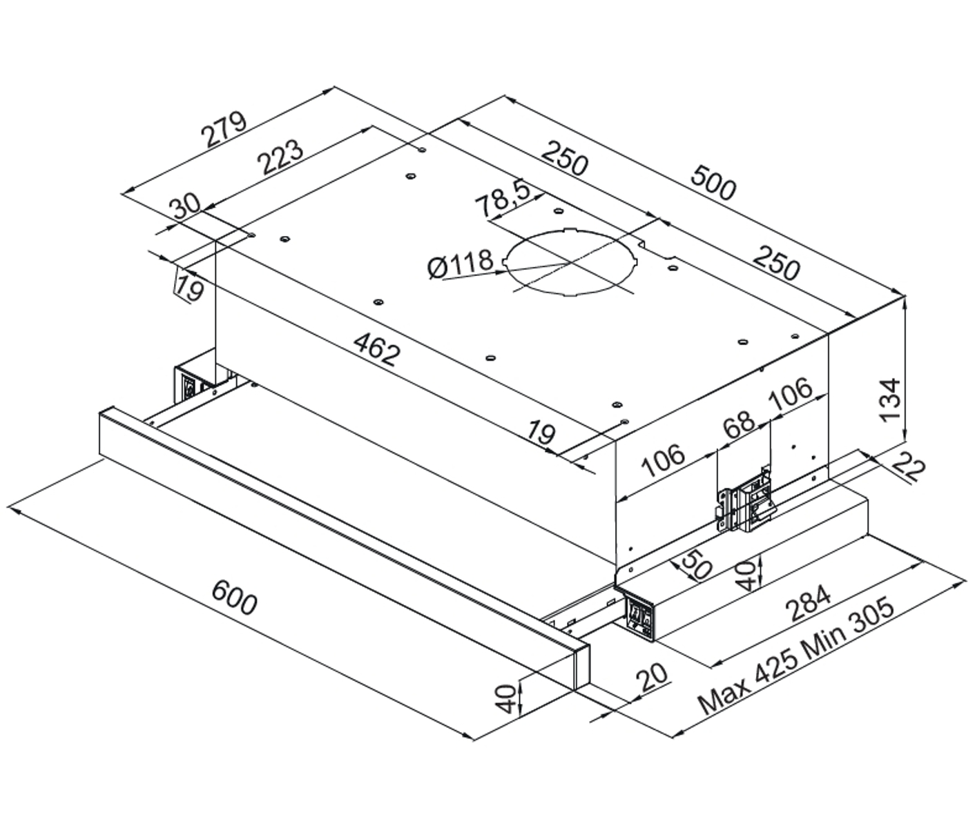 Silverline PE141 Stål