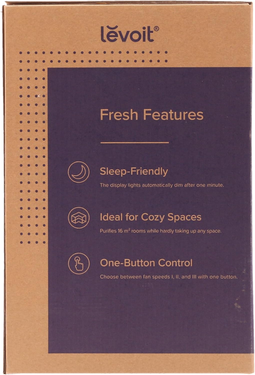 Levoit Core 600S LAP-C601S-WUS Luftrenare, Vit, ‎31.24 x 31.24 x 59.94 cm