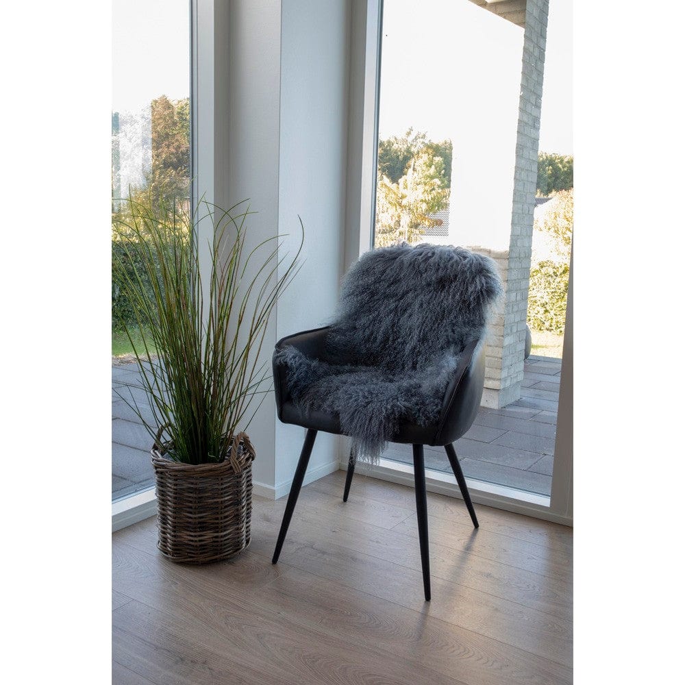 House Nordic Lammskinn Mongoliskt Grå