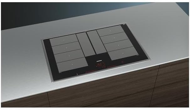 Siemens Spishäll EX801LYC1E iQ700, elektrisk, keramik, glaskeramik, 79,2 cm, Power Boost-funktion