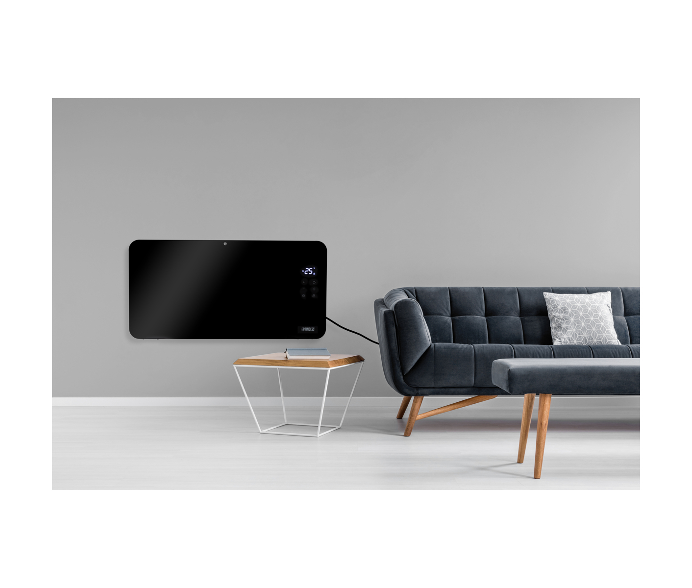 Princess Smart Glass Panel Heater 1500W app controlled