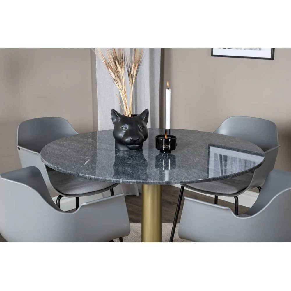 Venture Home Matbord Estelle Rund