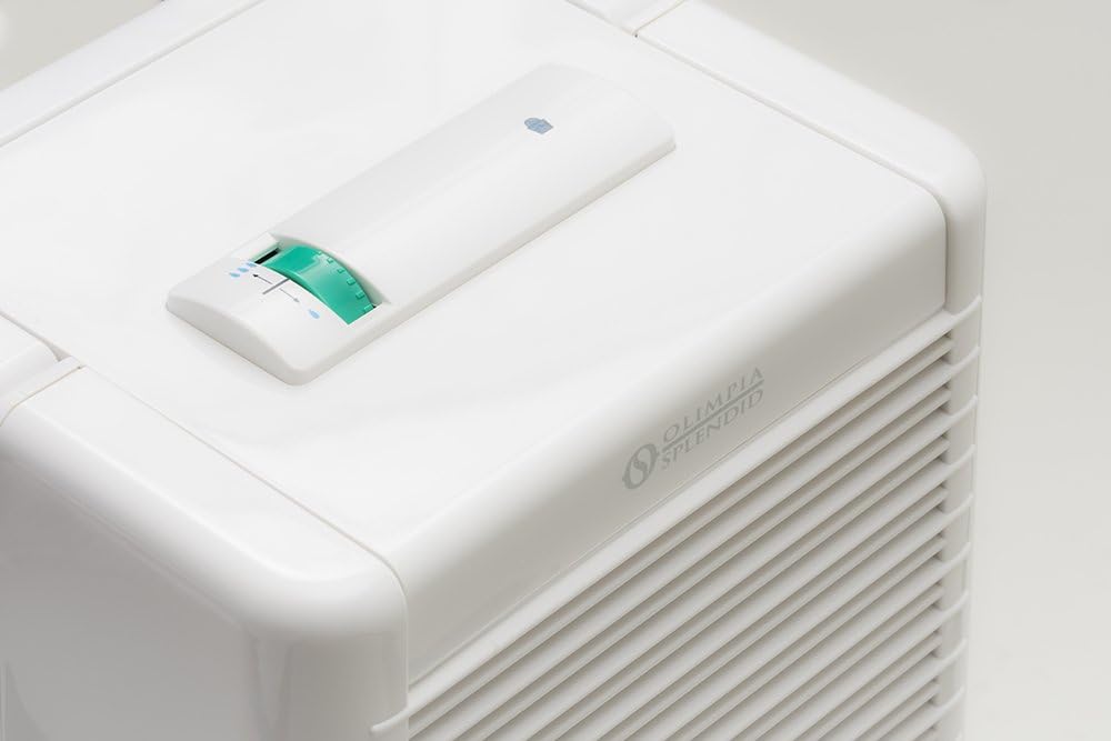 Olimpia Splendid Aquaria S1 24 P 3-i-1 Avfuktare med Pekskärm Visa, Motoriserad Flaxa och Wi-Fi, 24 Liter Kapacitet