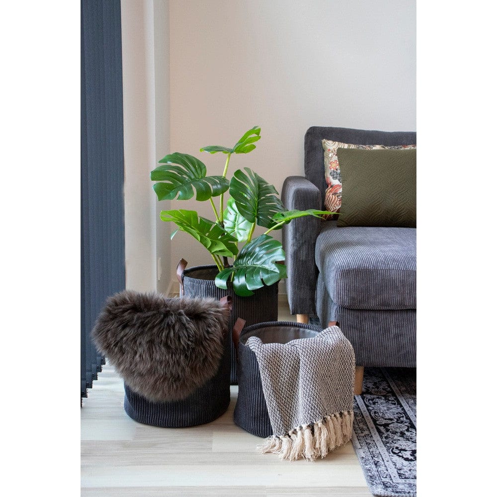 House Nordic Förvaringskorg Augusta 3-pack