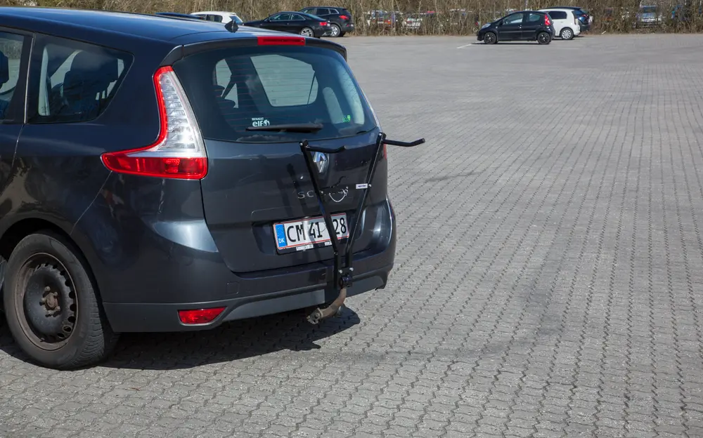 Cykelhållare saxmodell