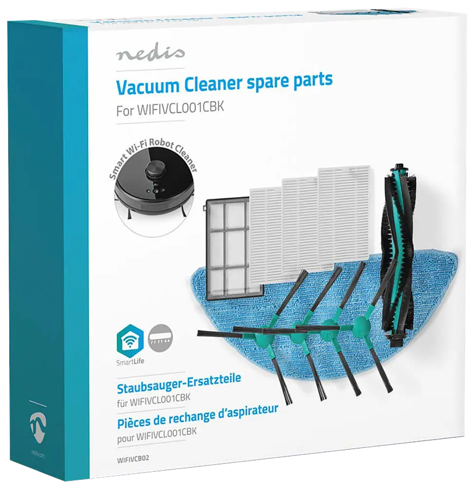 Nedis tillbehörssats för 0,6l