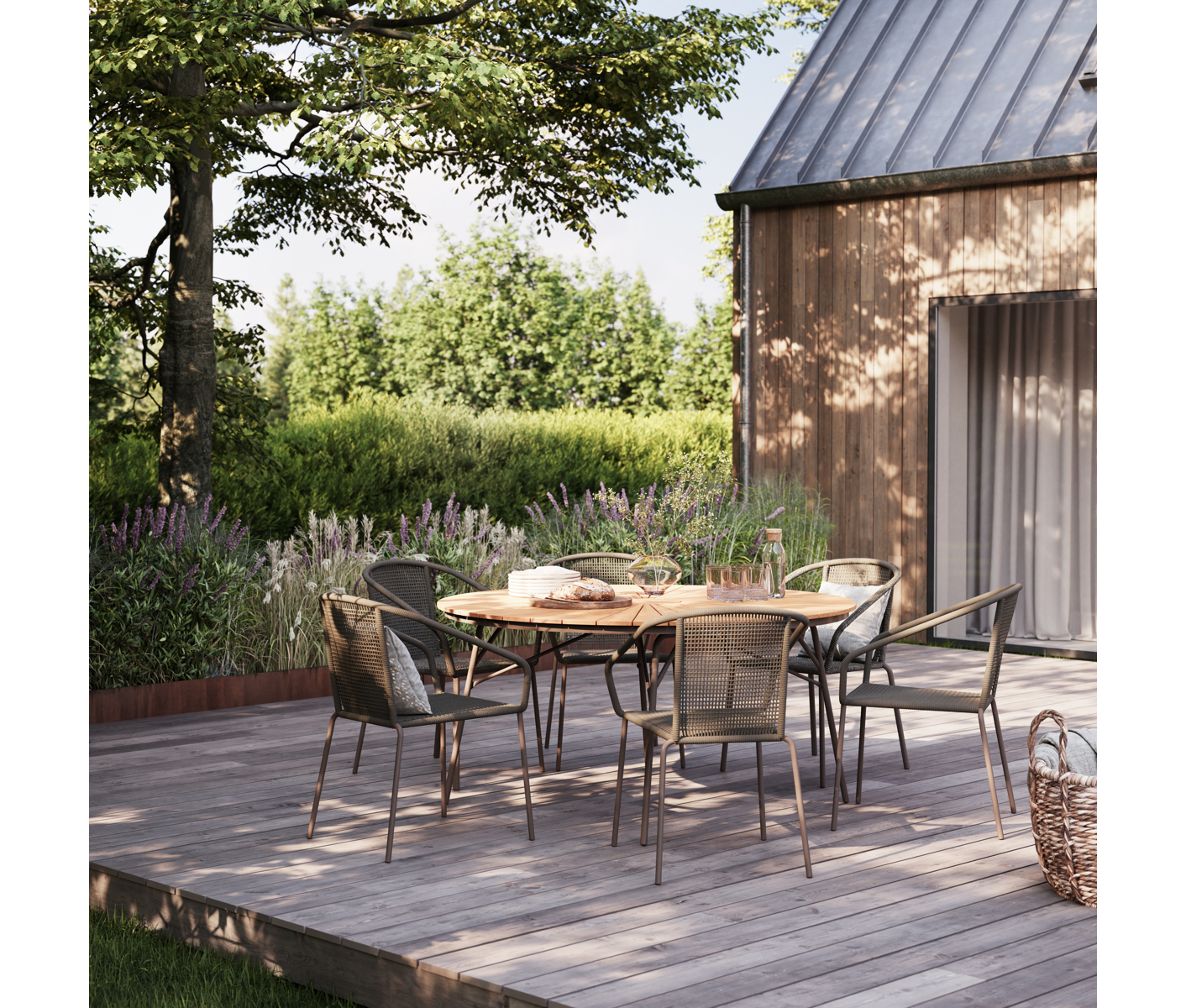 Cinas Vito stol mokka