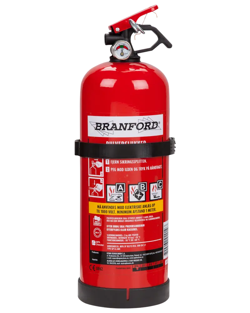 2 kg brandsläckare