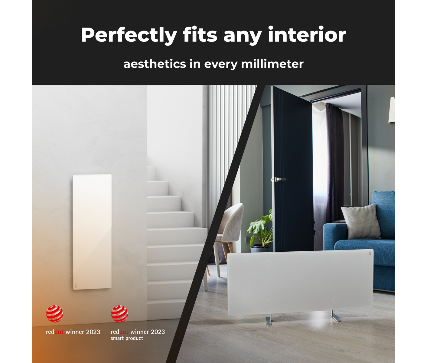 Aeno AENO Smart 700W Infrared Heating Panel, White