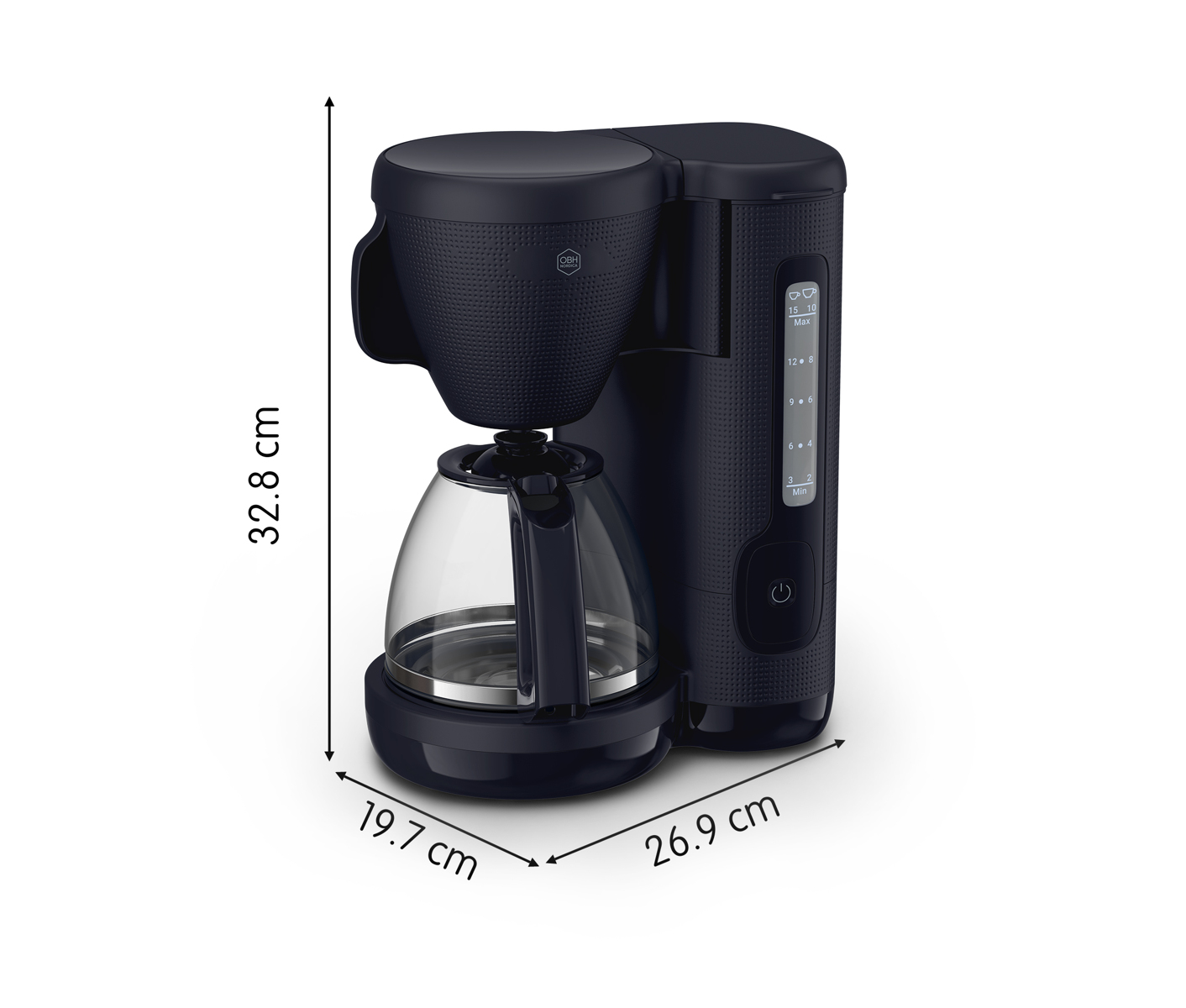 OBH Morning Filter coffee make r Black