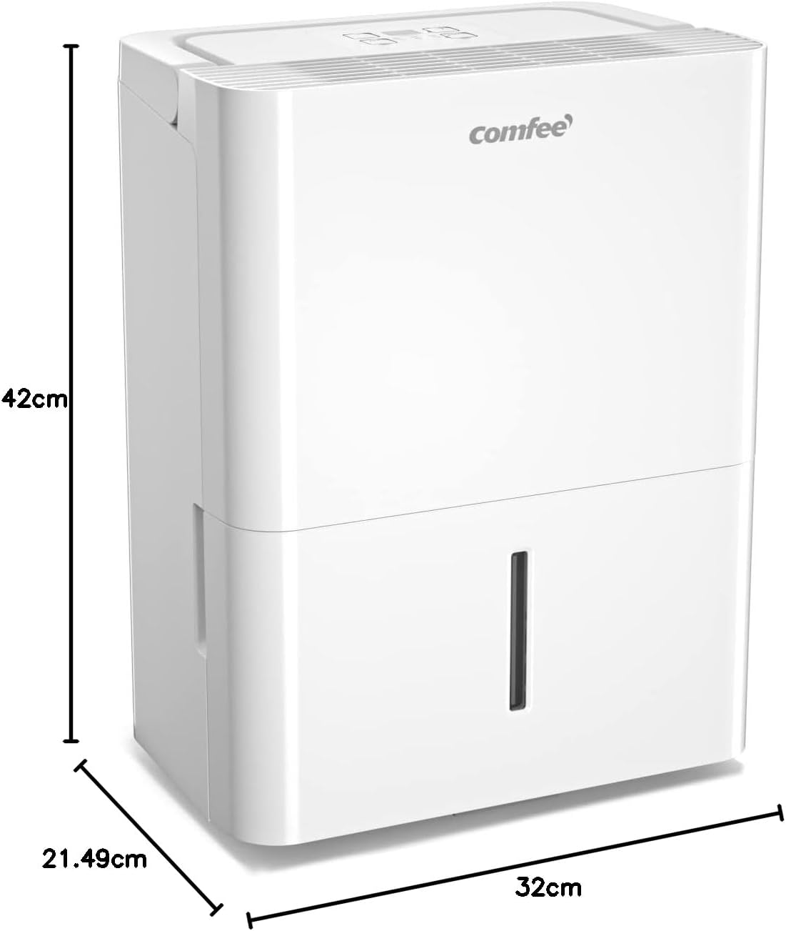 Comfee MDDP-30DEN7 Dehumidifier 30L/ 24h Room Dimensions approx 180 m³ (72 m²)
