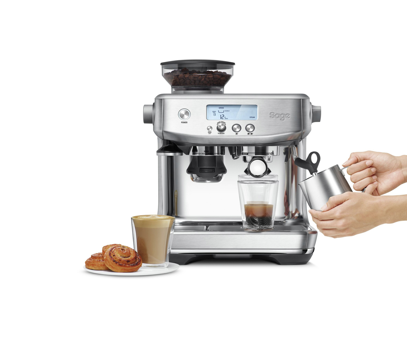 Sage The Barista Pro Steel