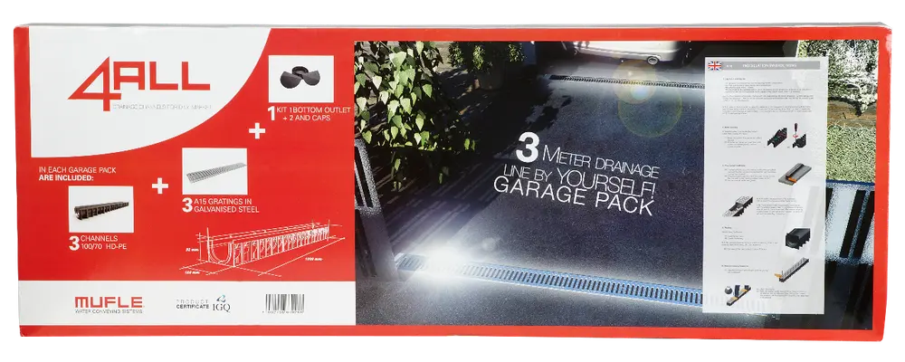 Dräneringsset 3 meter 4-all