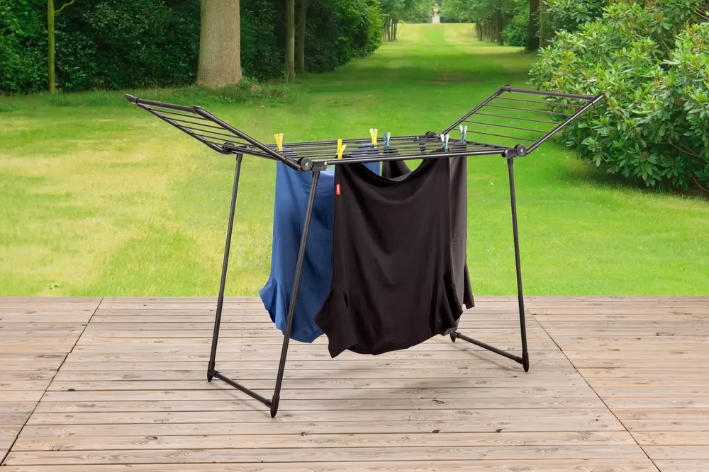 Torkställning lyx 18 m - svart