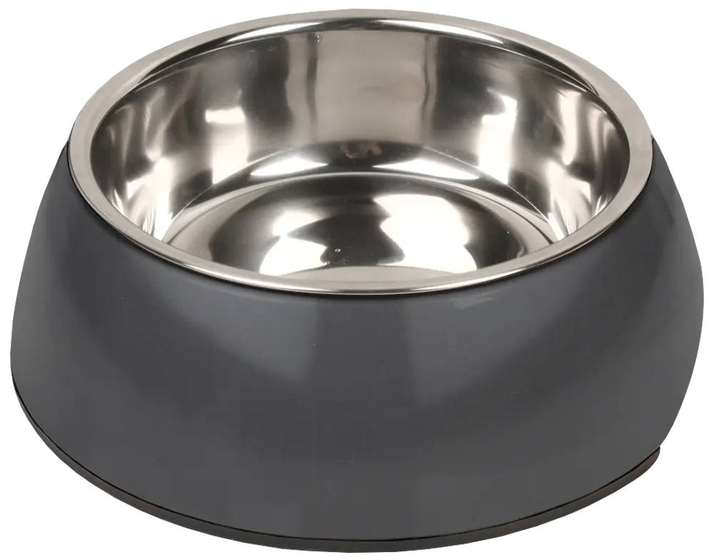 Foderskål rostfri 22 cm