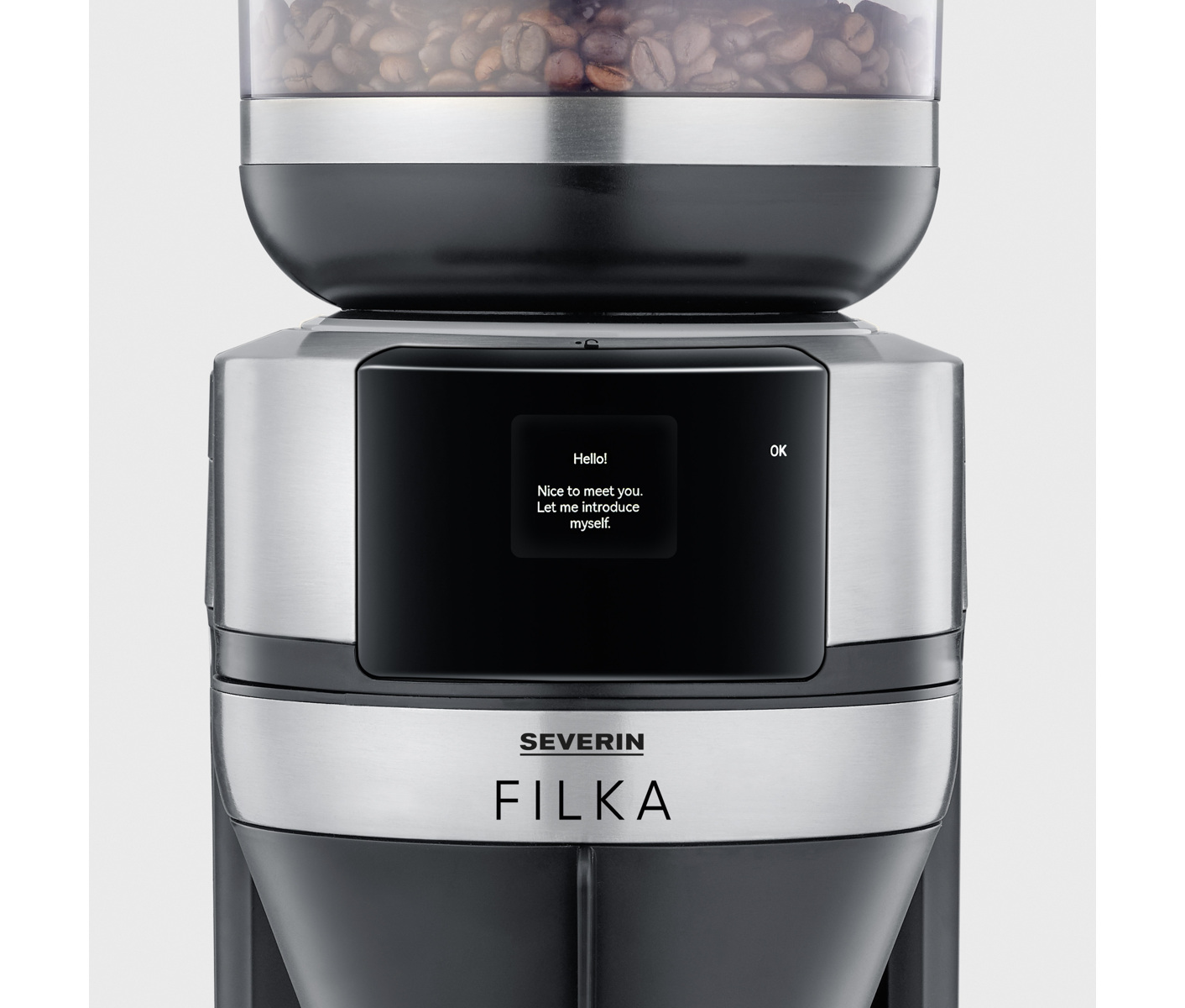 Severin FILKA with glass jug K A 4852