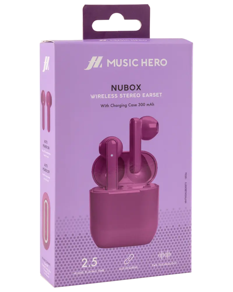 MUSIC HERO Hörlurar - olika färger