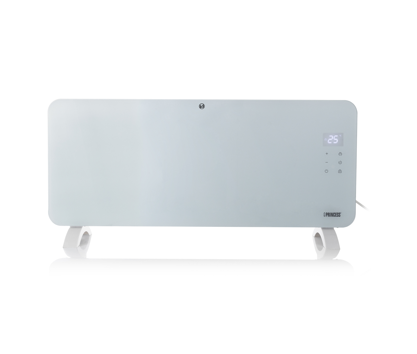 Princess Smart Glass Panel Heater 2000 white app controlled