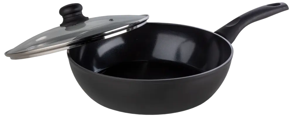 Sauteuse med lock 28 cm