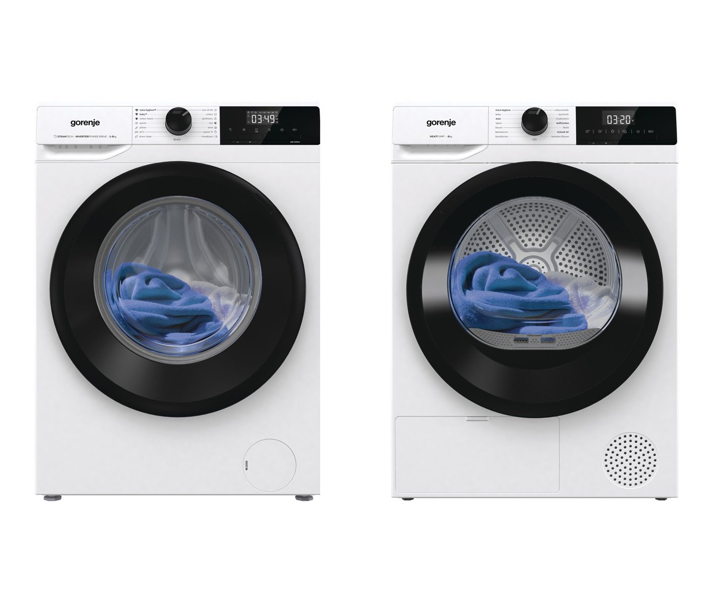 Gorenje WES84AS + DHNE82