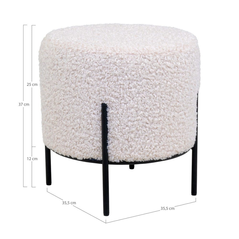 House Nordic Sittpuff Alford Vit