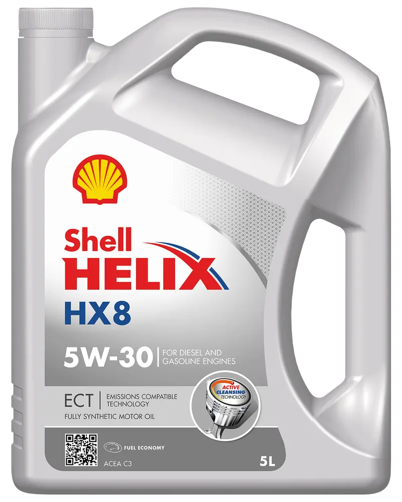 SHELL Helix HX8 ECT motorolja 5W-30 5 L