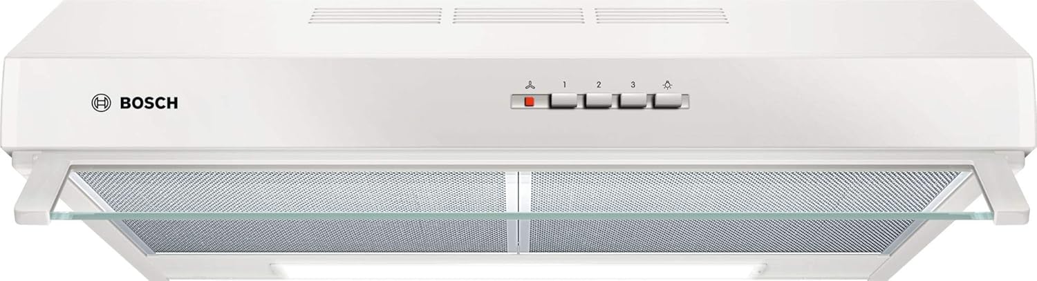 Bosch Electroménager DUL63CC50 Visir huva, 4-serien, 1 motor och 3 hastigheter sugkraft, LED-belysning, 60 cm, 146 W, rostfritt stål