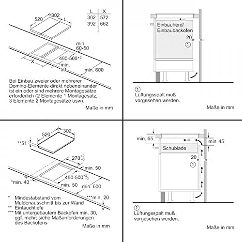 Siemens Spishäll EX801LYC1E iQ700, elektrisk, keramik, glaskeramik, 79,2 cm, Power Boost-funktion