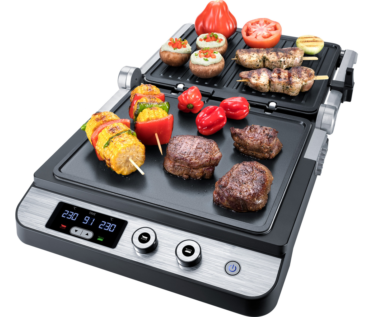 Steba Grill Low Fat m/ LED display