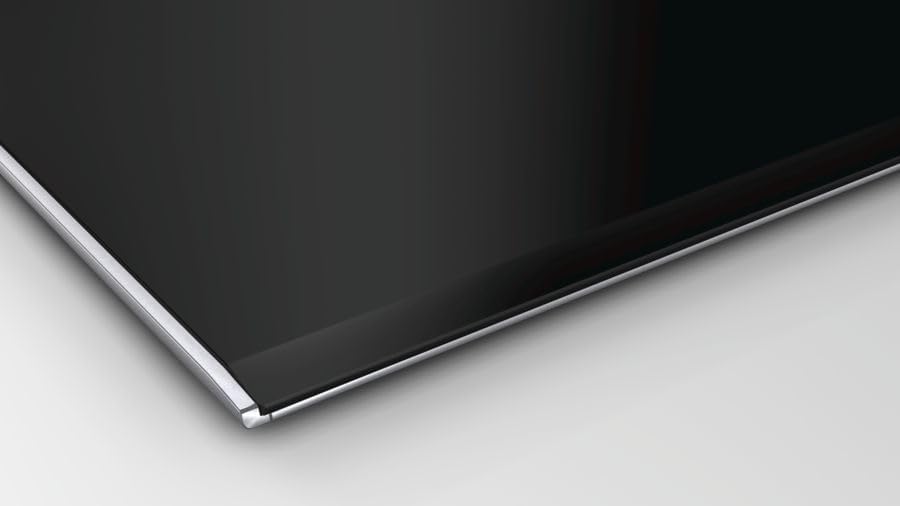 Bosch PKC845FP1D Series 6 Glass Ceramic Pouring (Autark), 80 cm Wide, Made in Germany, Frying Zone for Large Kitchen Utensils, PowerBoost Faster Cooking, DirectSelect Intuitive Operation