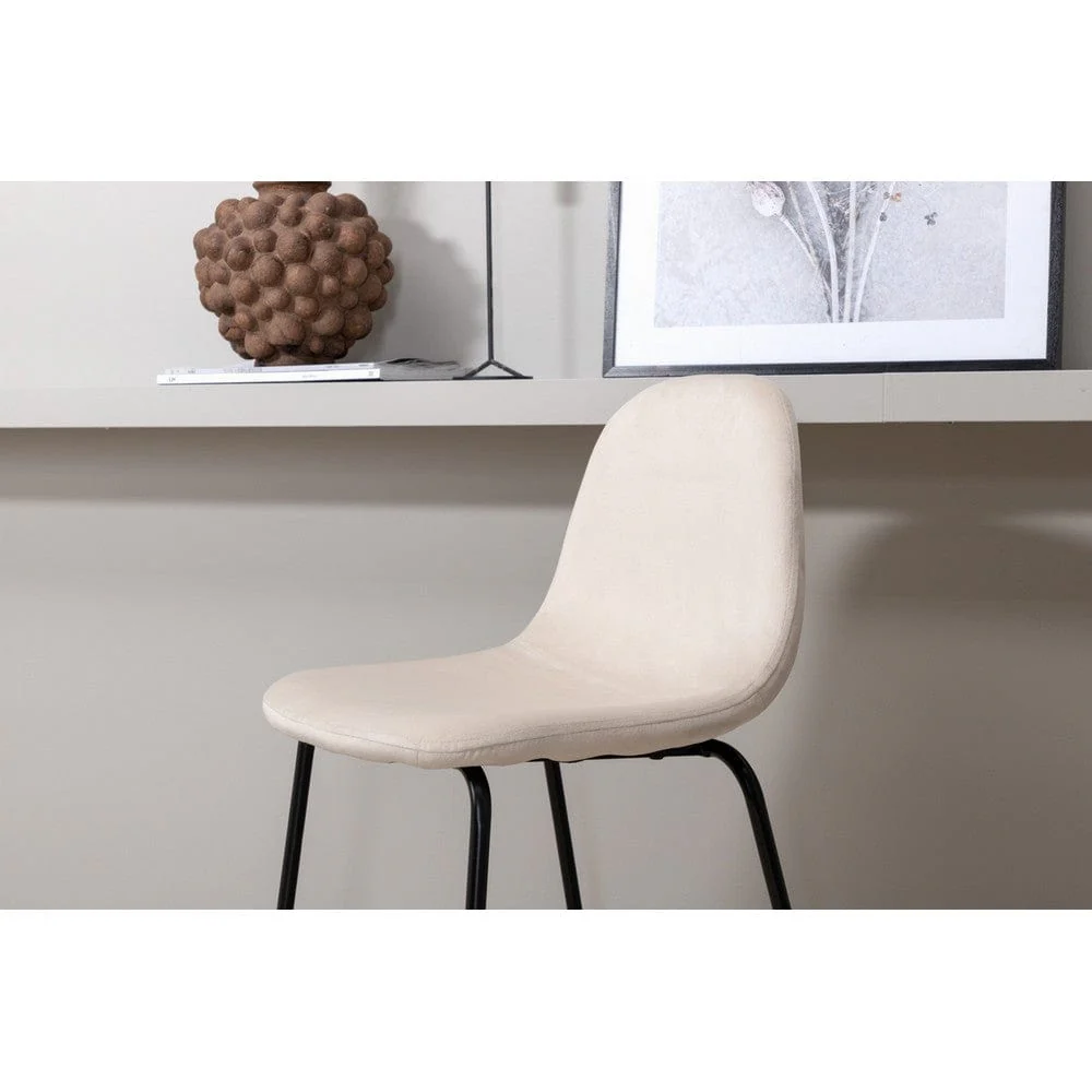 Venture Home Barstol Polar Sammet 2-pack