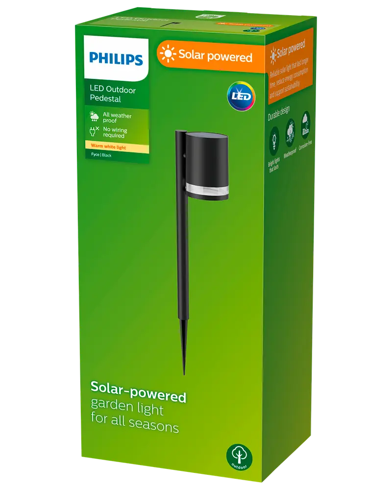 Philips Fyce - piedestal solcell
