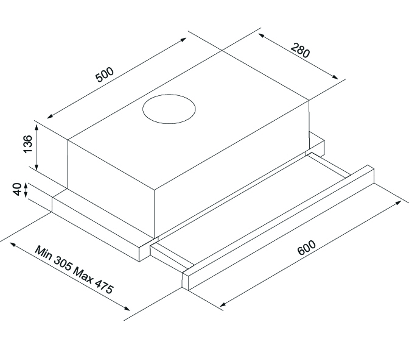 Silverline  PE151HV Vit