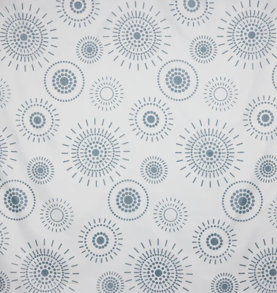 Duschdraperi cirklar 180X200cm