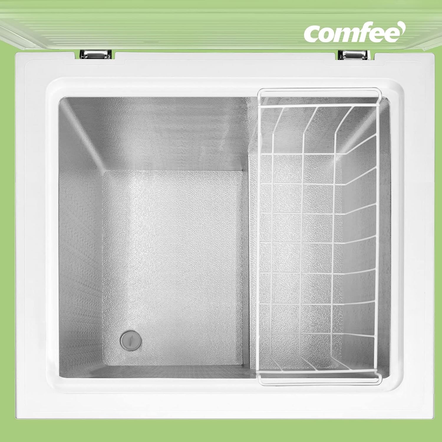 Comfee RCC100WH2(E) Freezer/169kWh/Year/85cm High/99L/38dB/Low Volume/High Efficiency D-Shaped Tube/Suitable for Different Use Scenarios/Adjustable Temperature Controller/White