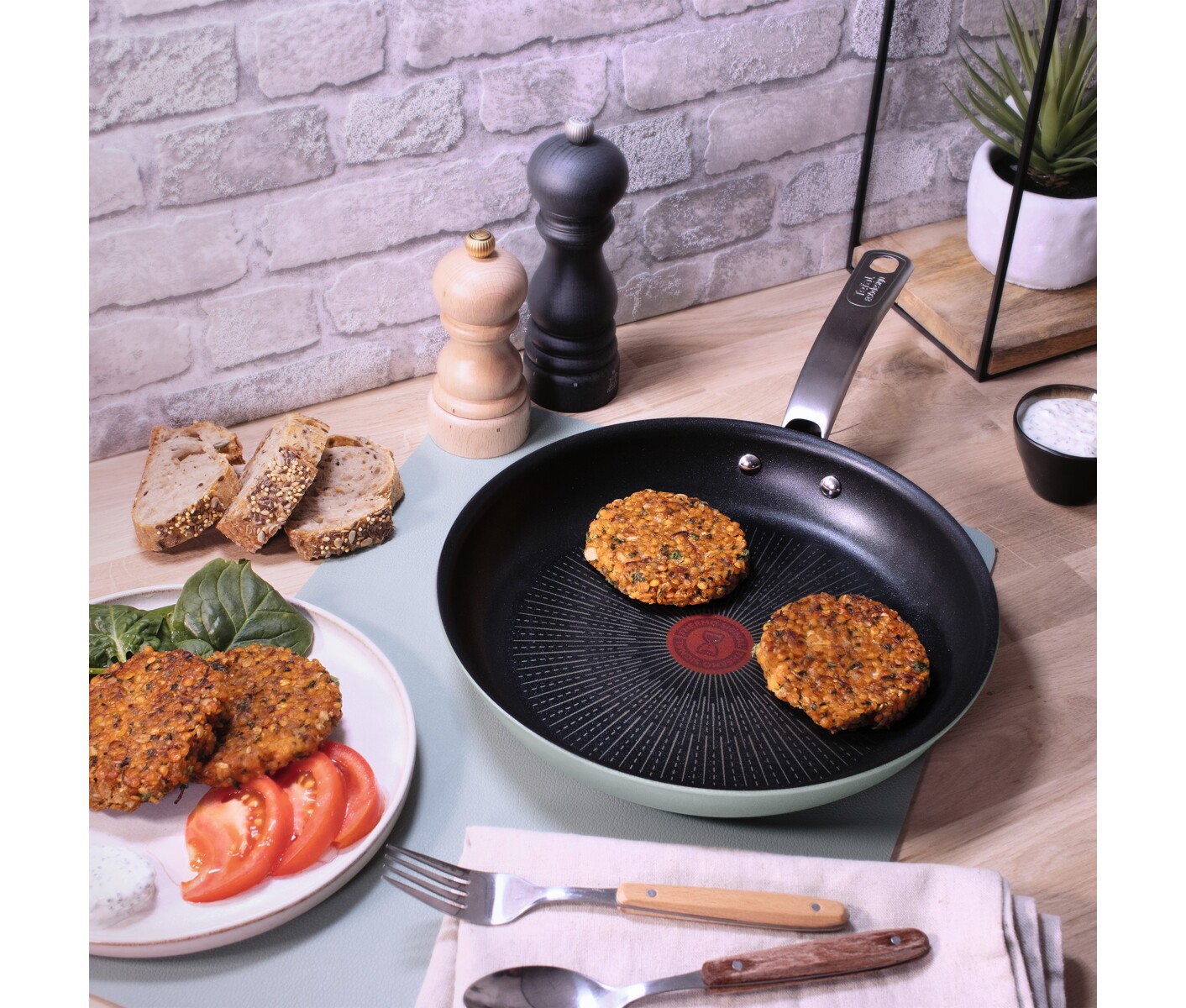 Tefal Recycle Frypan 28 cm Silver